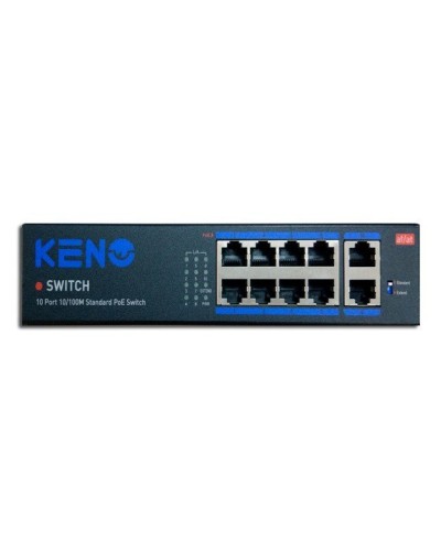 KN-SW802POE+. Коммутатор с питанием по PoE. KENO в Грозном