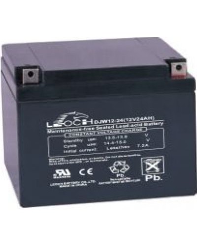 LEOCH DJW 12-24. Аккумулятор герметичный свинцово-кислотный. LEOCH в Грозном