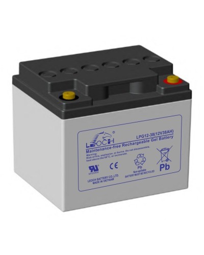 LEOCH LPG 12-38. Аккумулятор герметичный свинцово-кислотный. LEOCH в Грозном