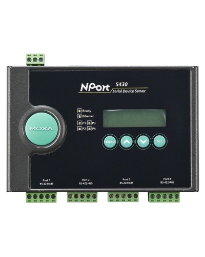 NPort 5430. 4-портовый асинхронный сервер. MOXA в Грозном