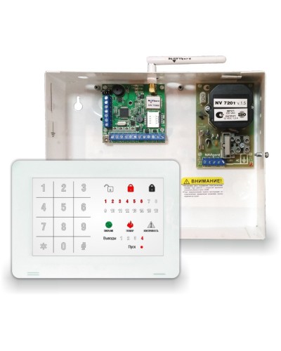 NV 1010c/8524. Устройство оконечное объектовое приемно-контрольное c GSM коммуникатором. NAVIgard в Грозном