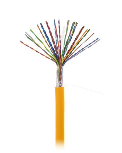 U/UTP 25pair, Cat5, In, LSZH (EC-UU025-5-LSZH-OR-3). Кабель «витая пара» (LAN) для структурированных систем связи. NETLAN в Грозном