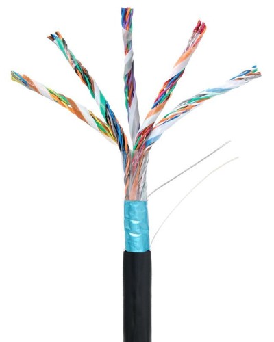 F/UTP 25pair, Cat5, Out, PE (EC-UF025-5-PE-BK-3). Кабель «витая пара» (LAN) для структурированных систем связи. NETLAN в Грозном