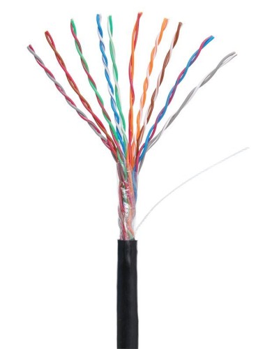 U/UTP 10pair, Cat5, Out, PE (EC-UU010-5-PE-BK-3). Кабель «витая пара» (LAN) для структурированных систем связи. NETLAN в Грозном