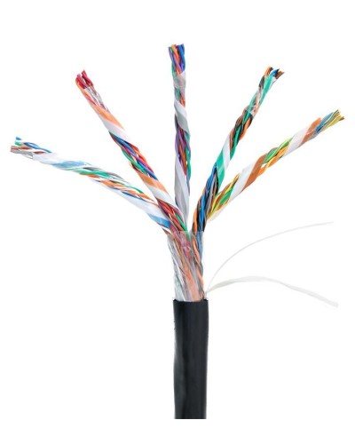 U/UTP 25pair, Cat5, Out, PE (EC-UU025-5-PE-BK-3). Кабель «витая пара» (LAN) для структурированных систем связи. NETLAN в Грозном