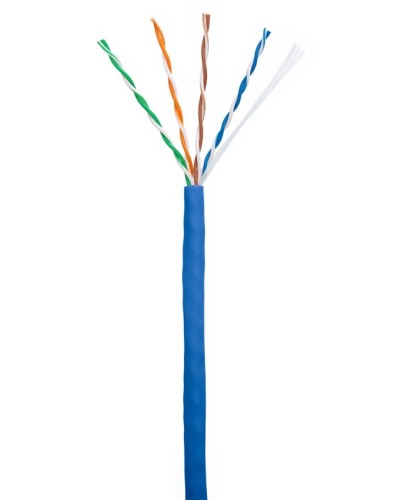 U/UTP 4pair, Cat5e, In, PVC (EC-UU004-5E-PVC-BL). Кабель «витая пара» (LAN) для структурированных систем связи. NETLAN в Грозном