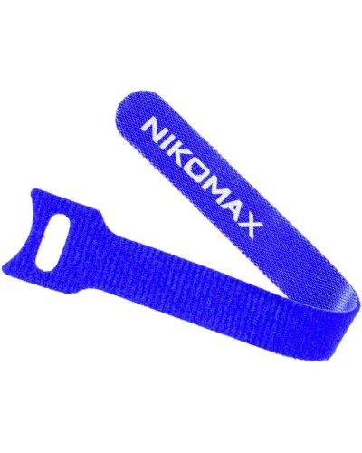 NMC-CTV240-16-SB-BL-10 (10шт). Стяжка-липучка с мягкой пряжкой. NIKOMAX в Грозном