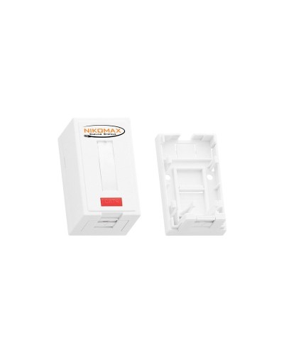 NMC-MB1P-ST-WT. Корпус настенной розетки. NIKOMAX в Грозном