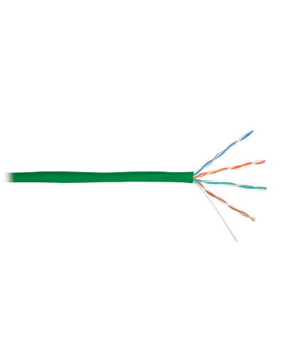 U/UTP 4pair, Cat5e, Solid, In, PVC (NMC 4100A-GN). Кабель «витая пара» (LAN) для структурированных систем связи. NIKOMAX в Грозном