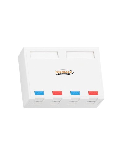NMC-MB4P-ST-WT. Корпус настенной розетки. NIKOMAX в Грозном