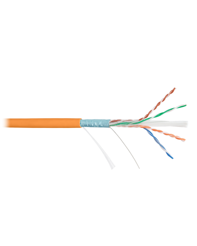 F/UTP 4pair, Cat6, Solid, In, нг(А)-HF (NMC 4240C-OR). Кабель «витая пара» (LAN) для структурированных систем связи. NIKOMAX в Грозном