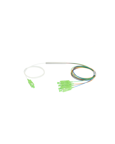 NMF-SPP1X4A1-SCA-M. Сплиттер планарный 1x4, 9/125мкм, SC/APC, 0.9 мм. NIKOMAX в Грозном