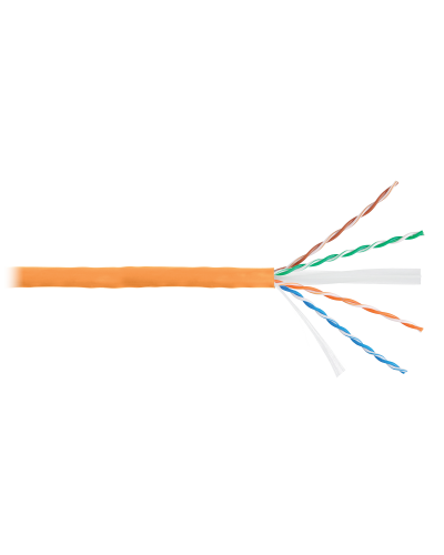 U/UTP 4pair, Cat6, Solid, In, нг(А)-HF (NMC 4140C-OR). Кабель «витая пара» (LAN) для структурированных систем связи. NIKOMAX в Грозном