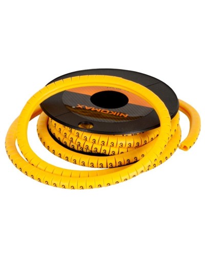 NMC-CMR-9-YL-500 (500шт). Маркер кабельный. NIKOMAX в Грозном