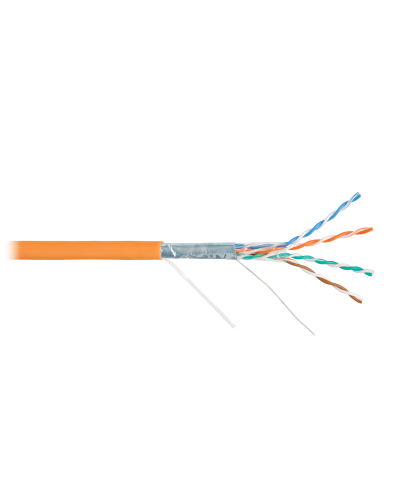 F/UTP 4pair, Cat5e, Solid, In, нг(А)-HF (NMC 4200C-OR). Кабель «витая пара» (LAN) для структурированных систем связи. NIKOMAX в Грозном