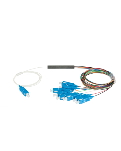 NMF-SPP1X8A1-SCU-M. Сплиттер планарный 1x8, 9/125мкм, SC/UPC, 0.9 мм. NIKOMAX в Грозном