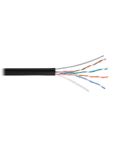 U/UTP 4pair, Cat5e, Solid, Out, SW, PVC (NMC 4805B-BK). Кабель «витая пара» (LAN) для структурированных систем связи. NIKOMAX в Грозном