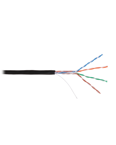 U/UTP 4pair, Cat5e, Solid, In/Out, нг(А)-HF (NMC 9100C-BK). Кабель «витая пара» (LAN) для структурированных систем связи. NIKOMAX в Грозном