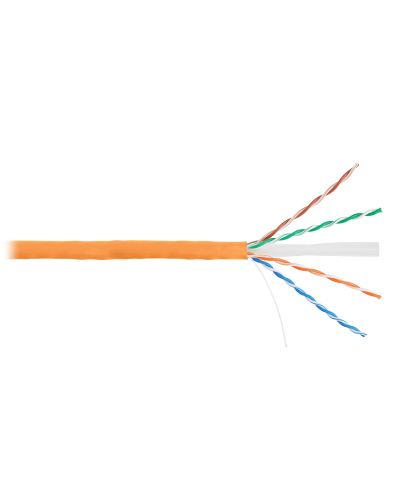 U/UTP 4pair, Cat6a, Solid, In, нг(А)-HF (NMC 4155C-OR). Кабель «витая пара» (LAN) для структурированных систем связи. NIKOMAX в Грозном