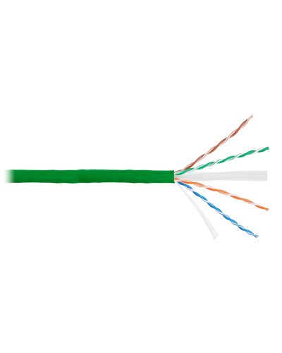 U/UTP 4pair, Cat6, Solid, In, нг(А)-HF (NMC 4140C-GN). Кабель «витая пара» (LAN) для структурированных систем связи. NIKOMAX в Грозном