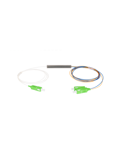 NMF-SPP1X2A1-SCA-M. Сплиттер планарный 1x2, 9/125мкм, SC/APC, 0.9 мм. NIKOMAX в Грозном
