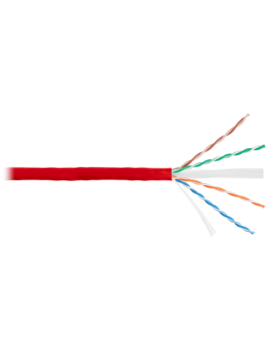 U/UTP 4pair, Cat6, Solid, In, нг(А)-HF (NMC 4140C-RD). Кабель «витая пара» (LAN) для структурированных систем связи. NIKOMAX в Грозном