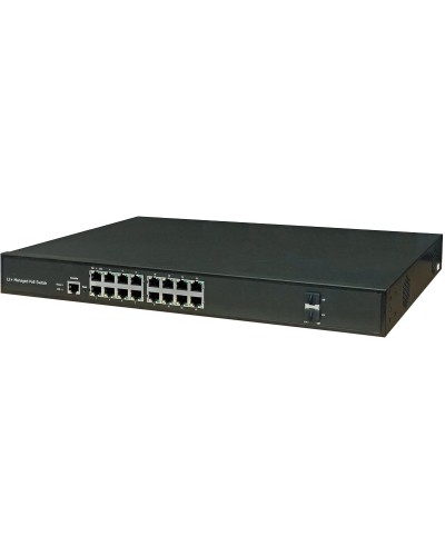 DAS-2G16GP (47P6018G). Коммутатор управляемый с PoE. NSGate в Грозном