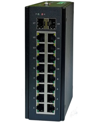 NIS-3200-216PSG (63P16SG2). Коммутатор неуправляемый с PoE. NSGate в Грозном