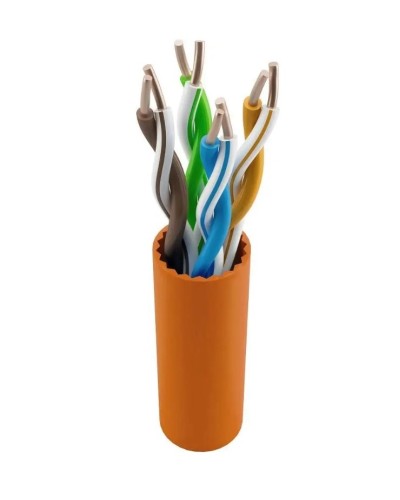 NTSS-IN-UTP4-5Е-LSZH-OR кат.5E UTP 4 пары 24AWG LSZH внутренний 305м оранжевый. Кабель «витая пара» (LAN) для структурированных систем связи. NTSS в Грозном