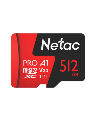 NT02P500PRO-512G-R. Карта памяти microSDXC, 512 ГБ, Class 10. Netac в Грозном