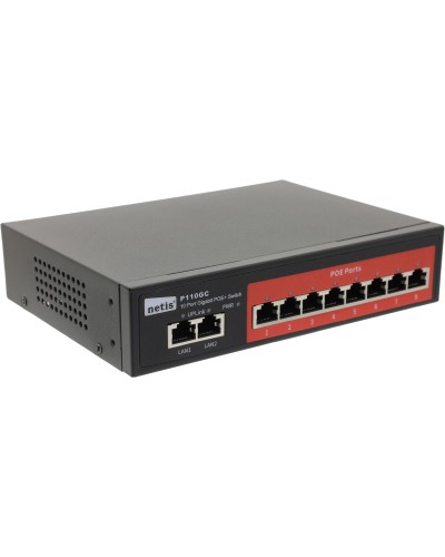 Netis P110GC. Коммутатор сетевой PoE неуправляемый. Netis в Грозном