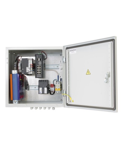 OS-44TB1(SW-80802/ILS(port 90W)). Уличный коммутатор с PoE. OSNOVO в Грозном