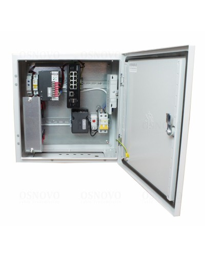 OS-44TB1(SW-60812/I). Уличная станция с термостабилизацией и резервным питанием. OSNOVO в Грозном