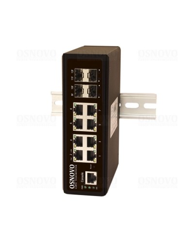 SW-70804/IL. Промышленный коммутатор Gigabit Ethernet на 12 портов. OSNOVO в Грозном
