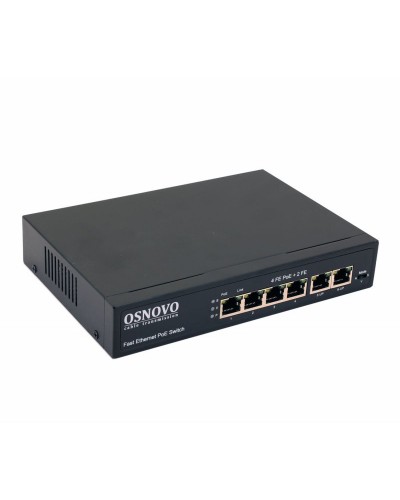 SW-20600(80W). Коммутатор 6-портовый  Fast Ethernet с PoE. OSNOVO в Грозном