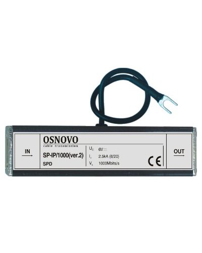 SP-IP/100(ver2). Устройство грозозащиты цепей Ethernet. OSNOVO в Грозном