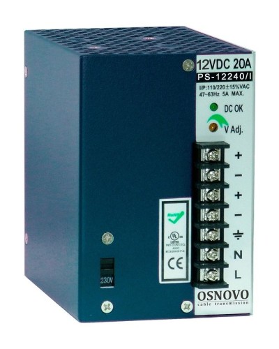 PS-12240/I. Блок питания промышленный. OSNOVO в Грозном