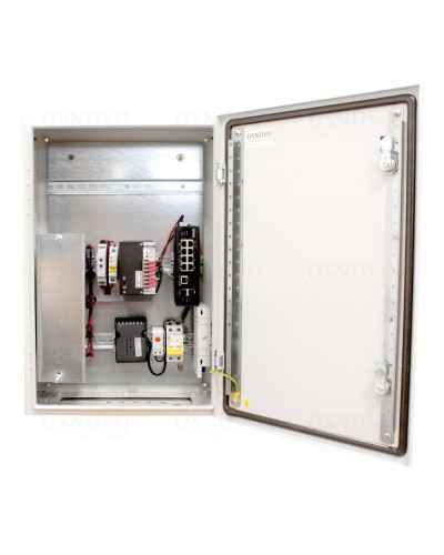 OS-46TB1(SW-60812/I). Уличная станция с термостабилизацией и резервным питанием. OSNOVO в Грозном
