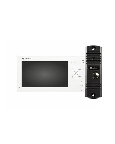 VM-7.0 (w)+ DS-700L (черный). Комплект видеодомофона. Optimus в Грозном