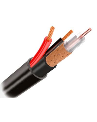 КВК-П 2х0.75 (outdoor) CCA Light. Кабель комбинированный для систем видеонаблюдения. Optimus в Грозном
