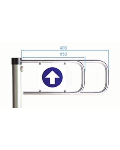 PERCo-ASG-900. Створка для калитки. PERCo в Грозном