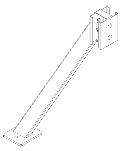 PERCo-MB-16.9. Упор для стоек секции ограждения. PERCo в Грозном