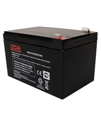 PM-12-12. Аккумулятор герметичный свинцово-кислотный. POWERCOM в Грозном