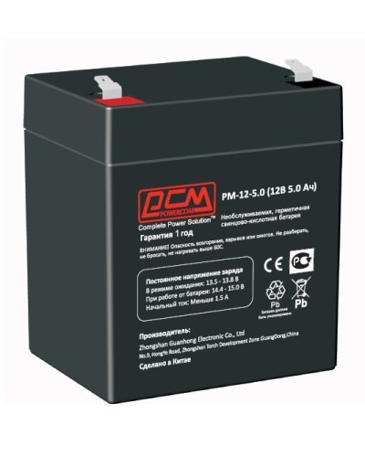 PM-12-5. Аккумулятор герметичный свинцово-кислотный. POWERCOM в Грозном