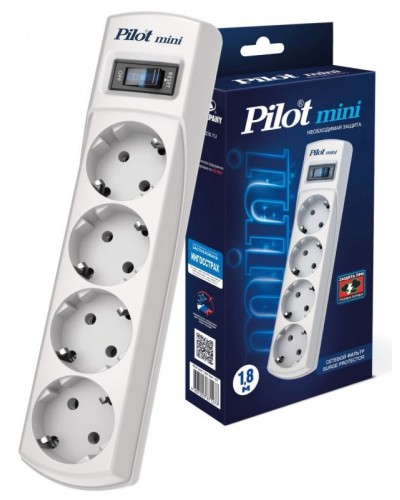 Pilot mini 5м. Сетевой фильтр. Pilot в Грозном