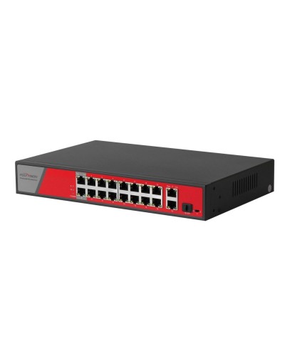 PND-16P-2G1F-BT2 (300W). Коммутатор гибридный 16+2+1 с PoE. Polyvision в Грозном
