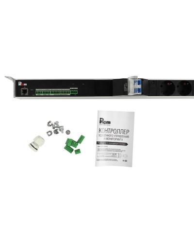 R-MC1-32-4x2S-2x3C13-2x2C19-A-1820-K. Блок силовых розеток с контроллером. REM в Грозном