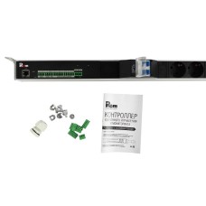R-MC1-32-2x2S-2x3C13-2x2C19-A-1420-K. Блок силовых розеток с контроллером. REM