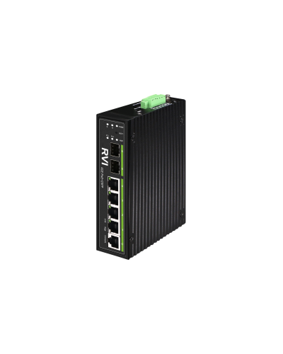 RVi-1NSIM4GP-2S. Коммутатор с питанием по PoE. RVi в Грозном
