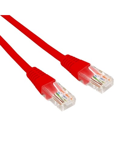 Патч-корд U/UTP CAT 6, RJ45-RJ45, 26AWG, LSZH, красный, 0.3м REXANT (02-0293-03). Патч-корд UTP. Rexant в Грозном
